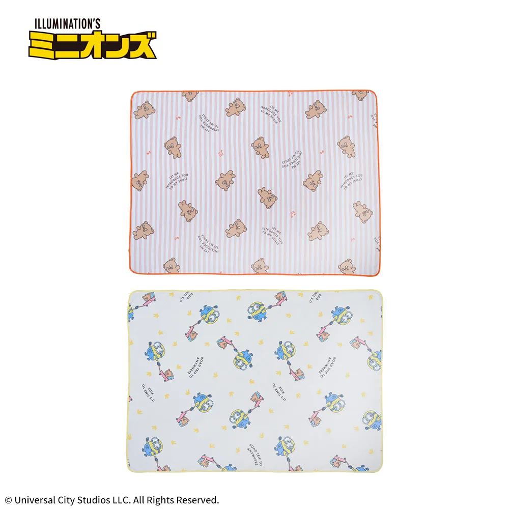 ミニオン ふわふわビッグ毛布“ボブ&ティム”