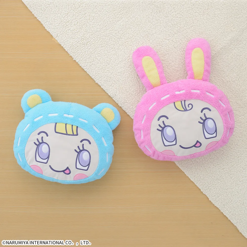 ナルミヤキャラクターズ　プラチナムザッカフェイスクッション‐ベリエちゃん‐