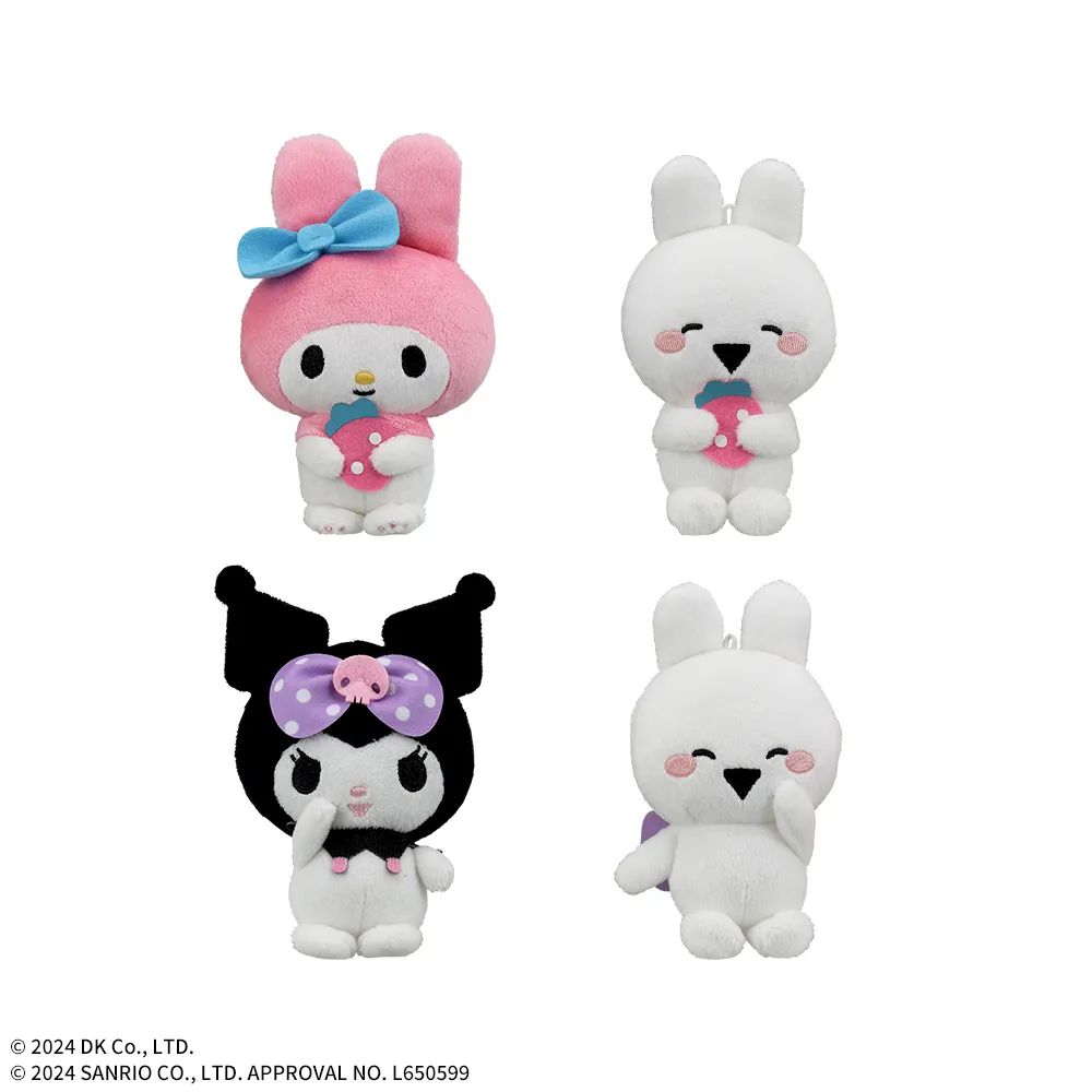 すこぶる動くウサギ×サンリオキャラクターズ マスコット Vol.1