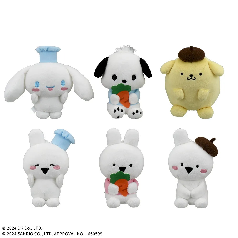 すこぶる動くウサギ×サンリオキャラクターズ マスコット Vol.2
