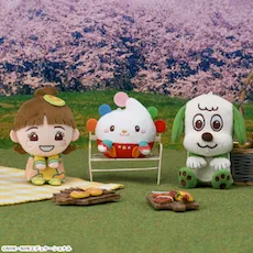 NHKいないいないばあっ！　ワンワン&ぽぅぽ&おうちゃんの ＆ you　マスコット