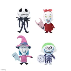 【タグ付き】ナイトメアビフォア　クリスマス　ショック　ロック　バレル　ぬいぐるみ Tim Burton's The Nightmare Before Christmas マスコット｜プライズ