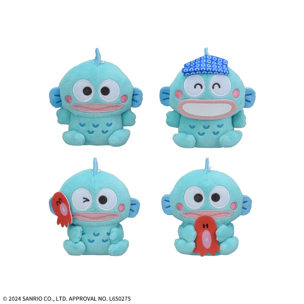 ゆるかわ　サンリオキャラクターズ　マスコット“ハンギョドン”　いろいろVer.