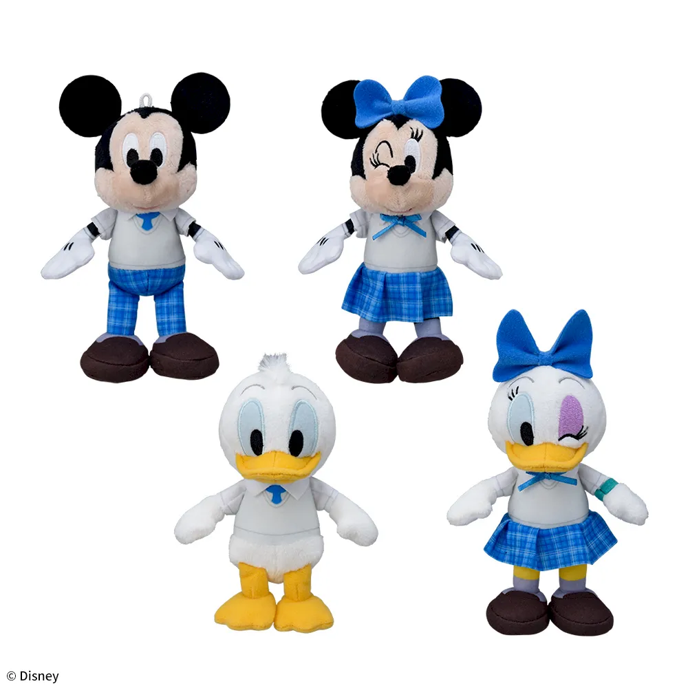 ミッキー&フレンズ マスコット アオハルVer.｜プライズ・くじ・グッズ