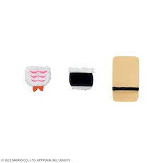 ゆるかわ　サンリオキャラクターズ Deco Charmy　マスコット “シナモロール”　おすし