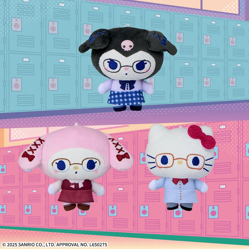 ゆるかわ　サンリオキャラクターズ マスコット GL☆W UP IN SCHOOL Vol.1