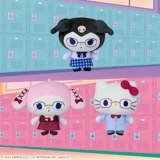 ゆるかわ　サンリオキャラクターズ マスコット GL☆W UP IN SCHOOL Vol.1