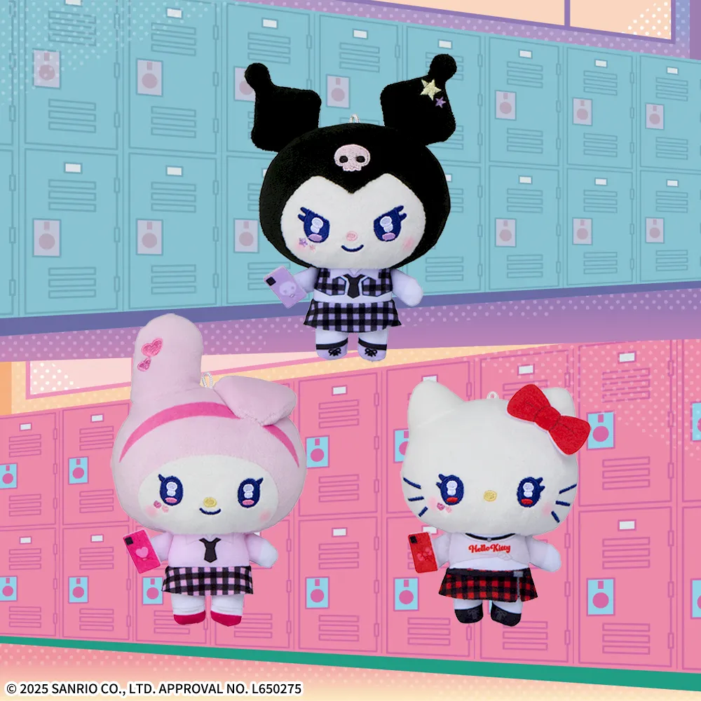 ゆるかわ サンリオキャラクターズ マスコット GL☆W UP IN SCHOOL Vol