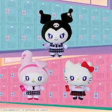 ゆるかわ サンリオキャラクターズ マスコット GL☆W UP IN SCHOOL Vol