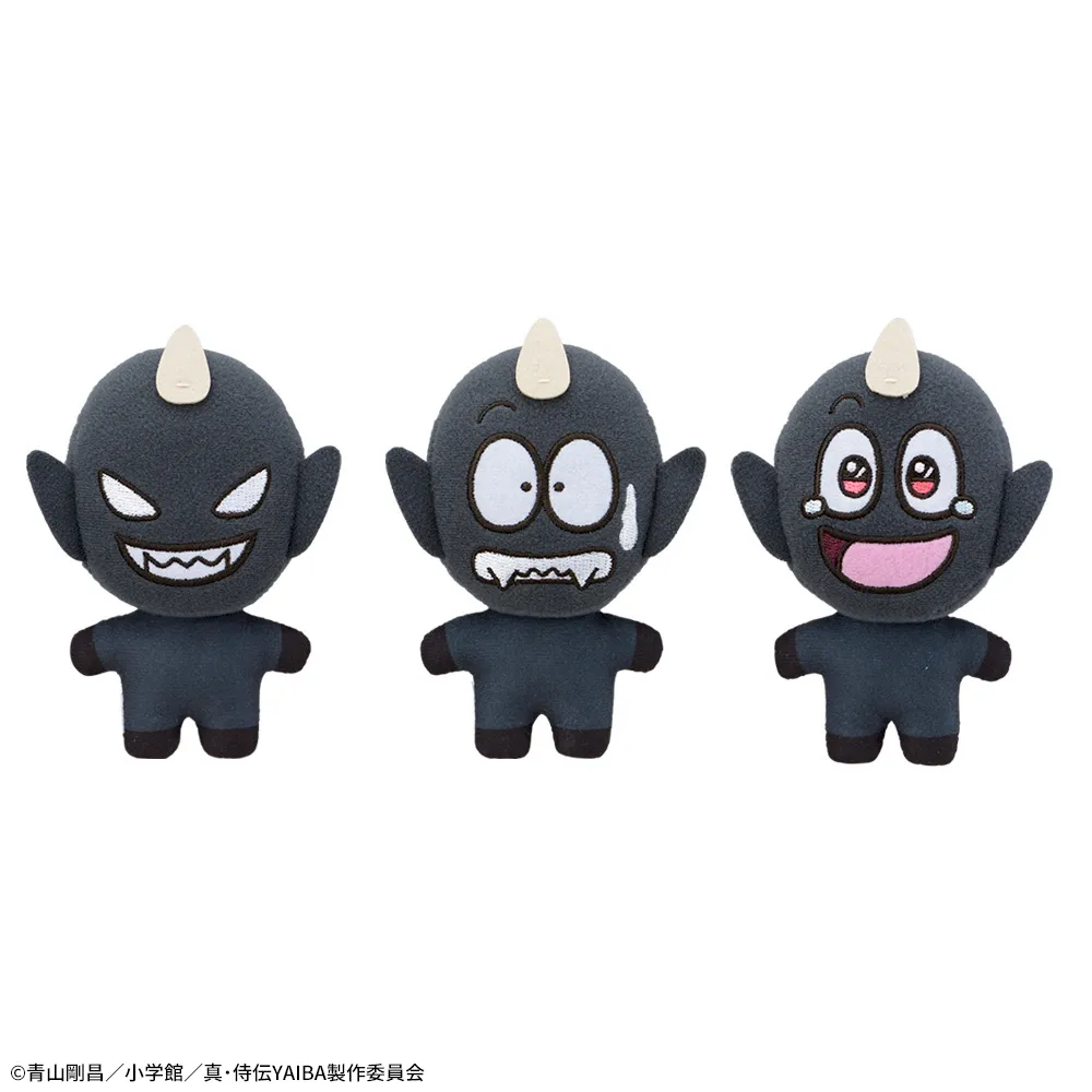 黒いキャラクター ストラップ 9個セット 真・侍伝YAIBA 黒鬼いっぱいマスコット｜プライズ・くじ・グッズ情報