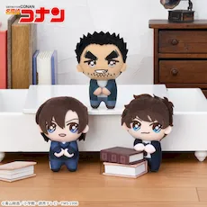 名探偵コナン ぴょことも マスコット“松田&萩原&伊達”｜プライズ・くじ