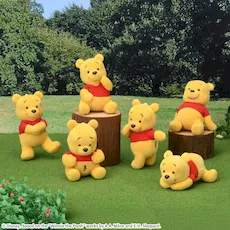 くまのプーさん マスコット いろいろポーズ｜プライズ・くじ・グッズ