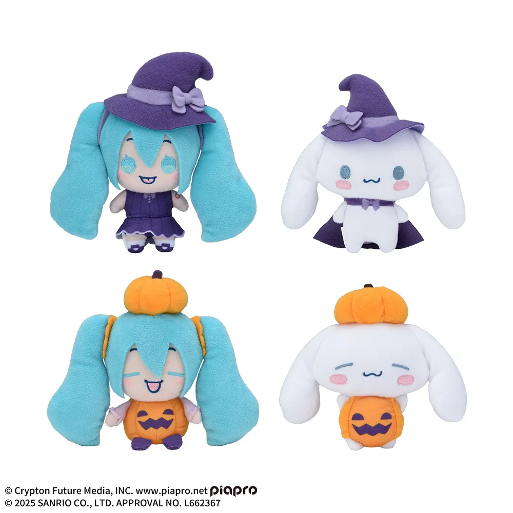 初音ミク×シナモロール　マスコット　～ハロウィン～