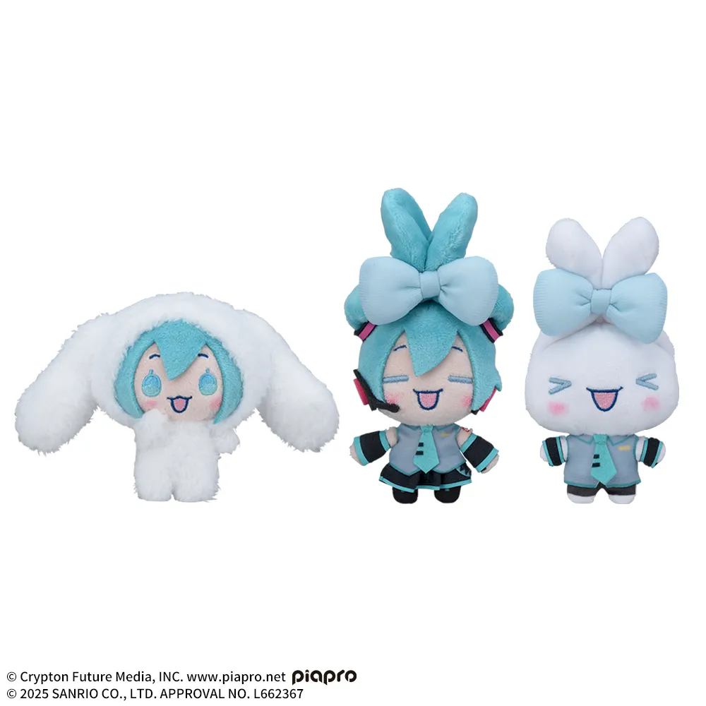 初音ミク×シナモロール マスコット｜プライズ・くじ・グッズ情報なら