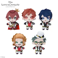 ディズニー ツイステッドワンダーランド　寮服マスコット～ハーツラビュル寮～