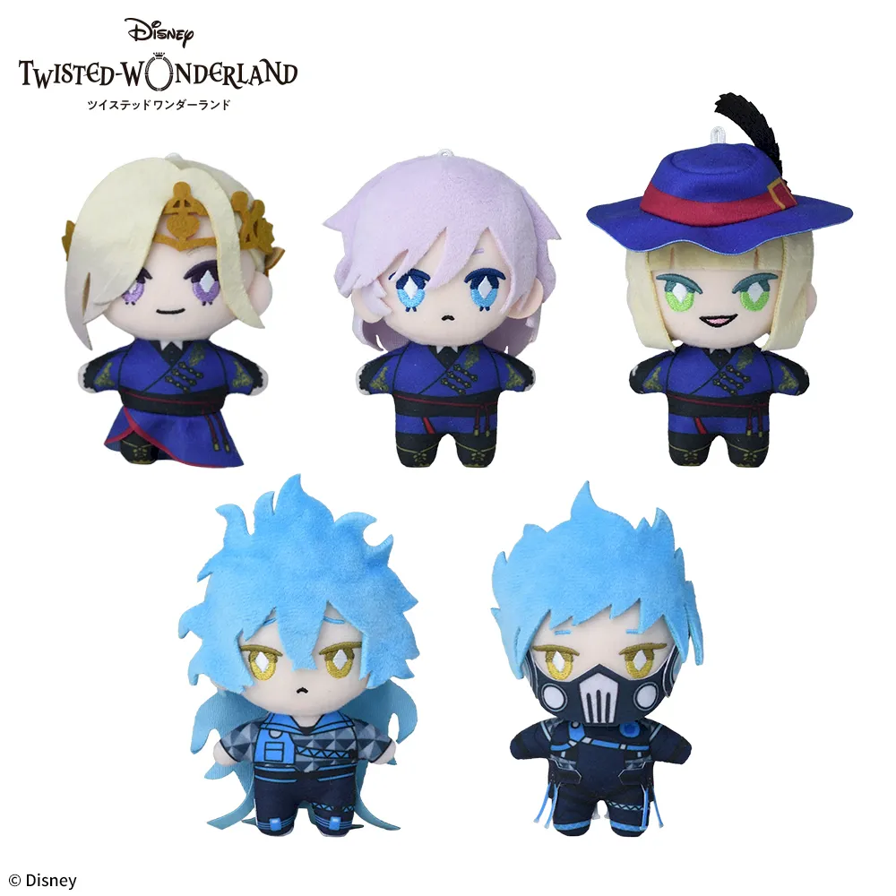 ディズニー ツイステッドワンダーランド 寮服マスコット ~ポムフィオーレ寮&イグニハイド寮~