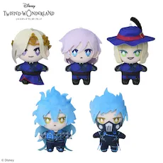 ディズニー ツイステッドワンダーランド 寮服マスコット ~ポムフィオーレ寮&イグニハイド寮~