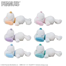 SNOOPY™　マスコット　あおむけポーズ　カラフル