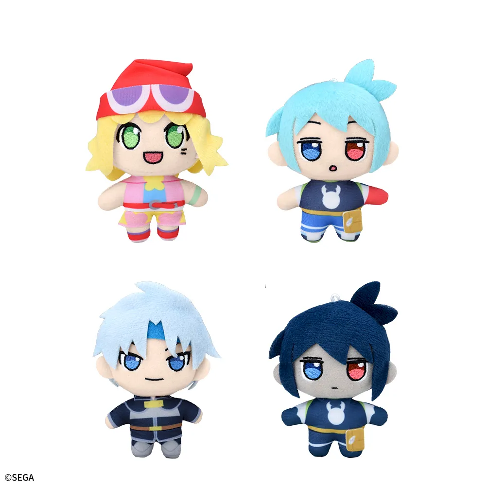 ぷよぷよ　マスコット“アミティ&シグ&シェゾ&くろいシグ”