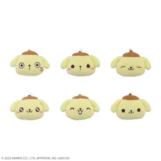 ゆるかわ サンリオキャラクターズ プチフェイスマスコット“ポムポムプリン” ~祝30周年~