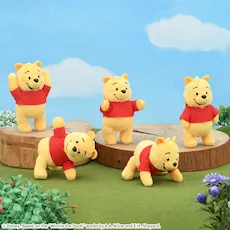 くまのプーさん マスコット ～たいそう～｜プライズ・くじ・グッズ情報