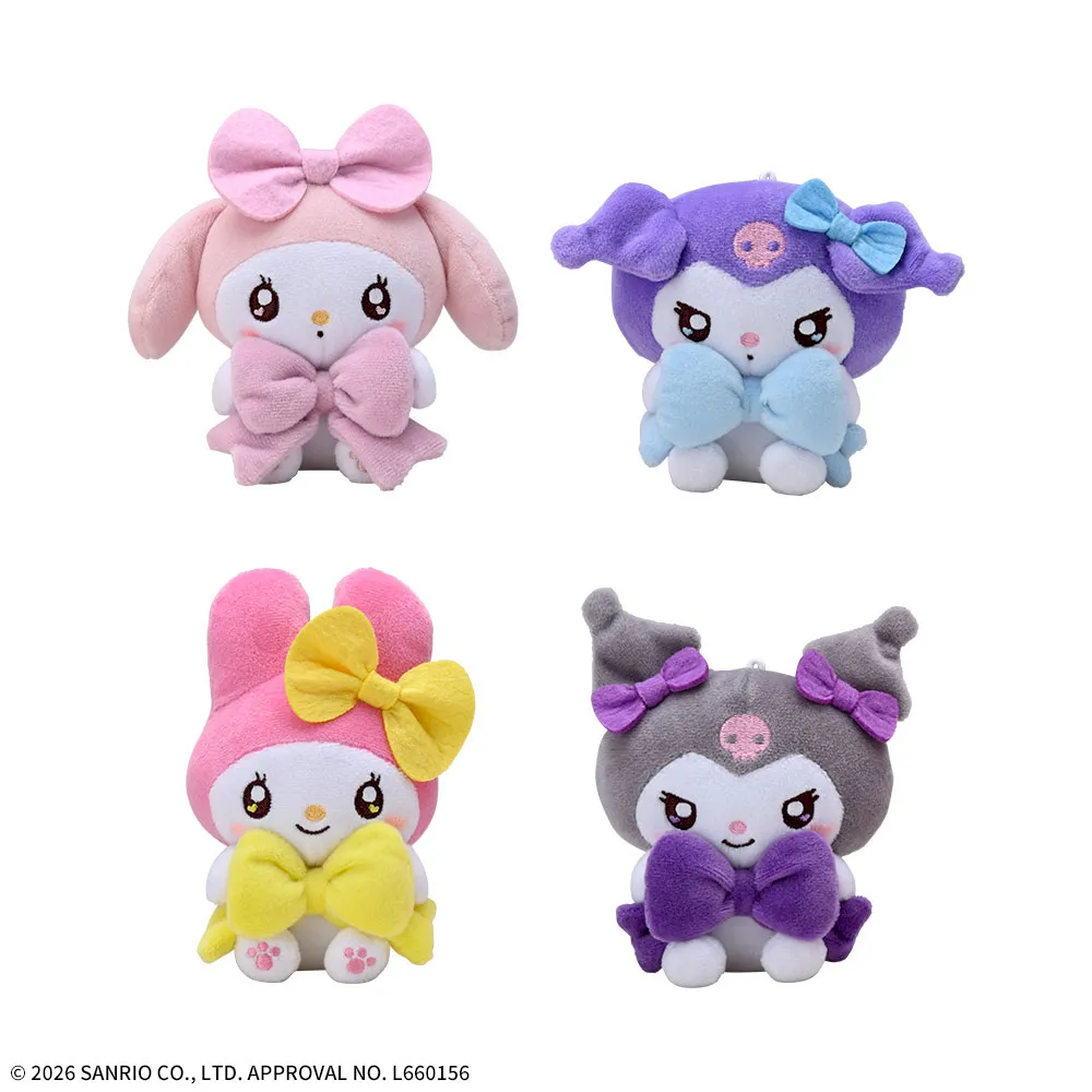 ゆるかわ　サンリオキャラクターズ　マスコット　BIG RIBBON