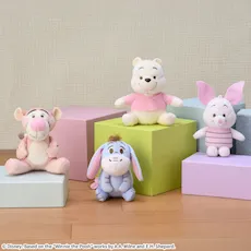 くまのプーさん　マスコット　パステルカラーVer.