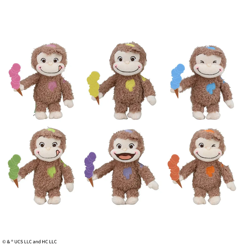おさるのジョージ　マスコット　アイスクリーム