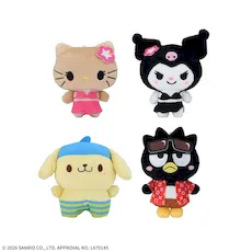 ゆるかわ　サンリオキャラクターズ　マスコット　水着Ver.