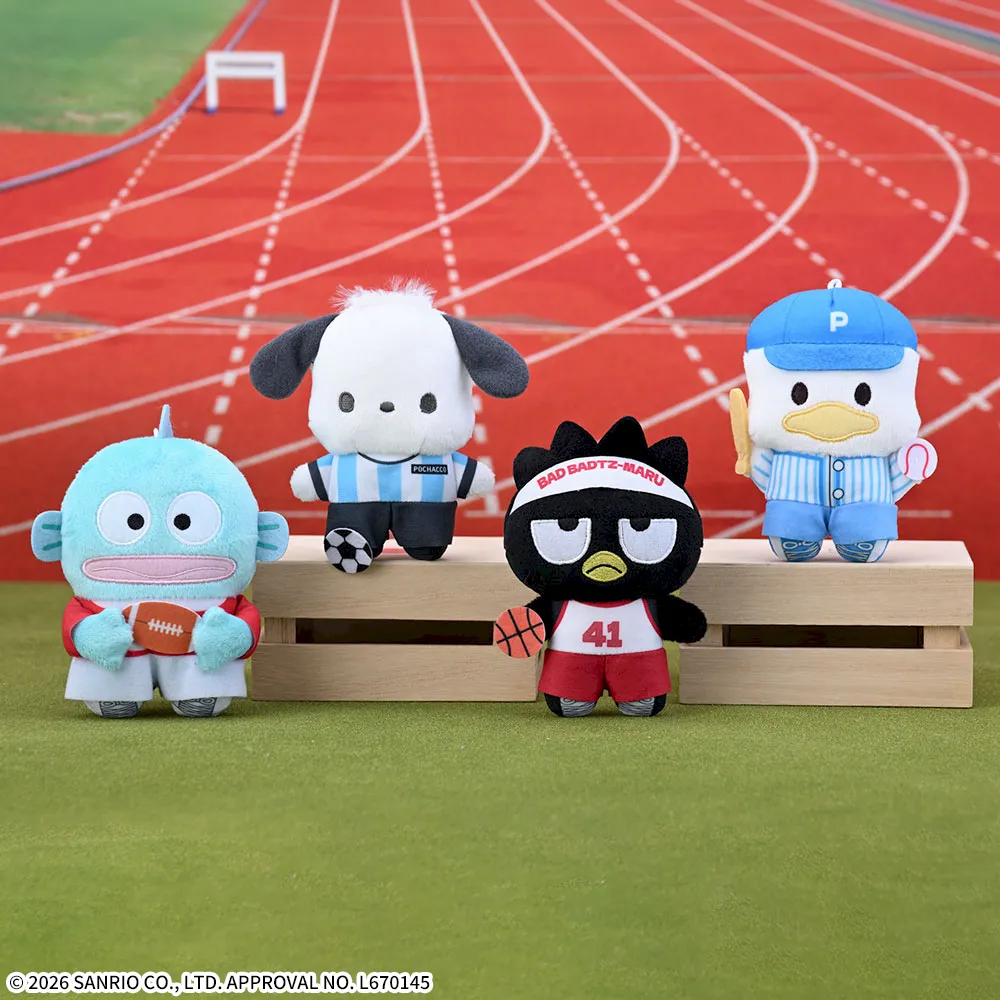 ゆるかわ　サンリオキャラクターズ　マスコット　スポーツVol.1