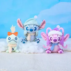 ディズニー スティッチ　マスコット　ウィンターコスチューム