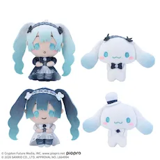 初音ミク×シナモロール マスコット Gothic