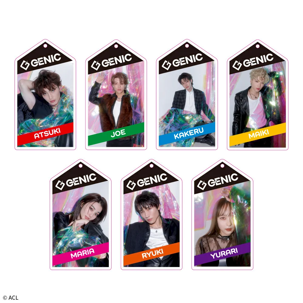 GENIC クリアキーチェーン｜プライズ・くじ・グッズ情報ならセガプラザ