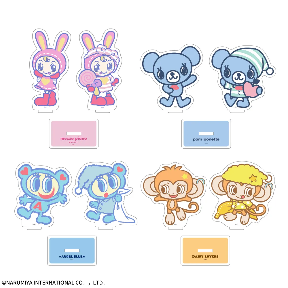 ナルミヤキャラクターズ　アクリルスタンド