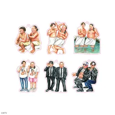 体格ブラザーズ　アクリルキーチェーン