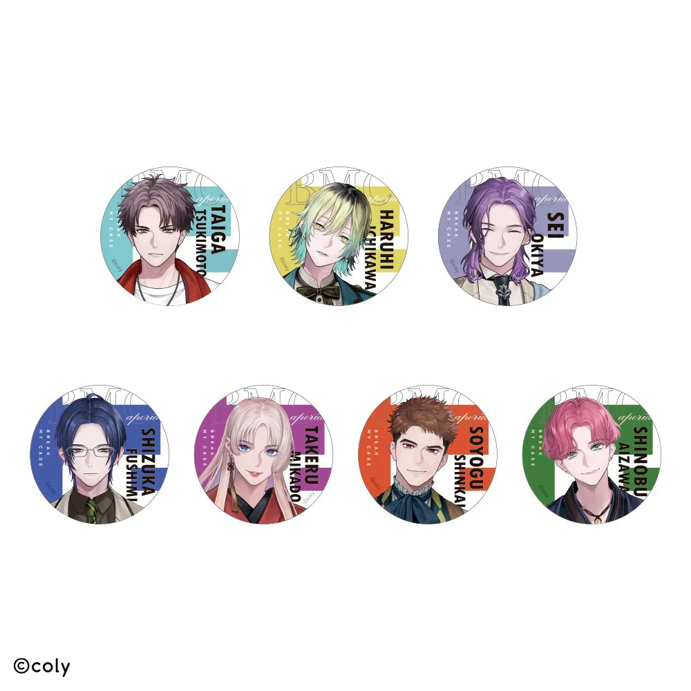 ブレイクマイケース』 缶バッジ～管理部&強行部～Vol.2｜プライズ