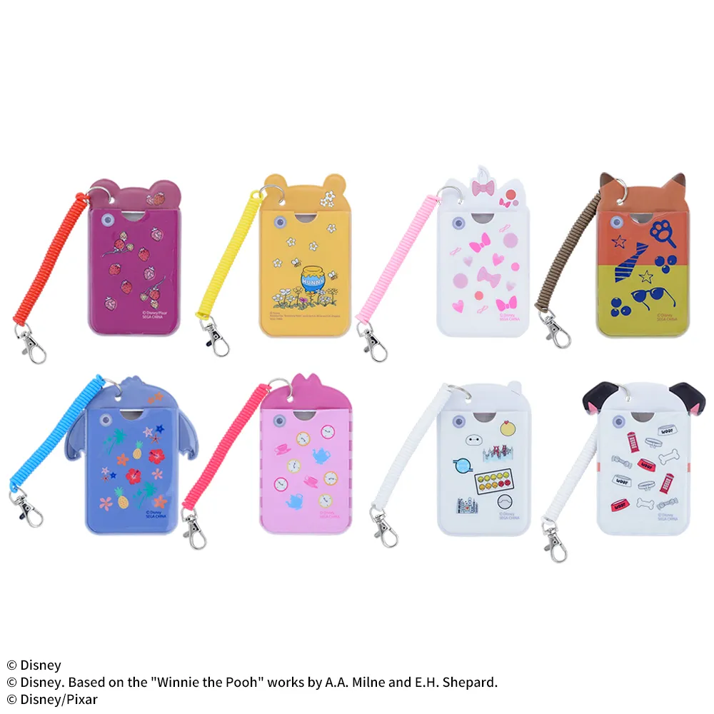 S【再値下げ】送料込みMy Disneyland 専用ディスプレイケース ディズニー&ピクサーキャラクター ケータイ型パスケース｜プライズ