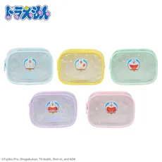 ドラえもん　ぷくぷくクリアミニポーチ