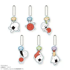 おにうめ　UFOつままれ　アクリルキーチェーン