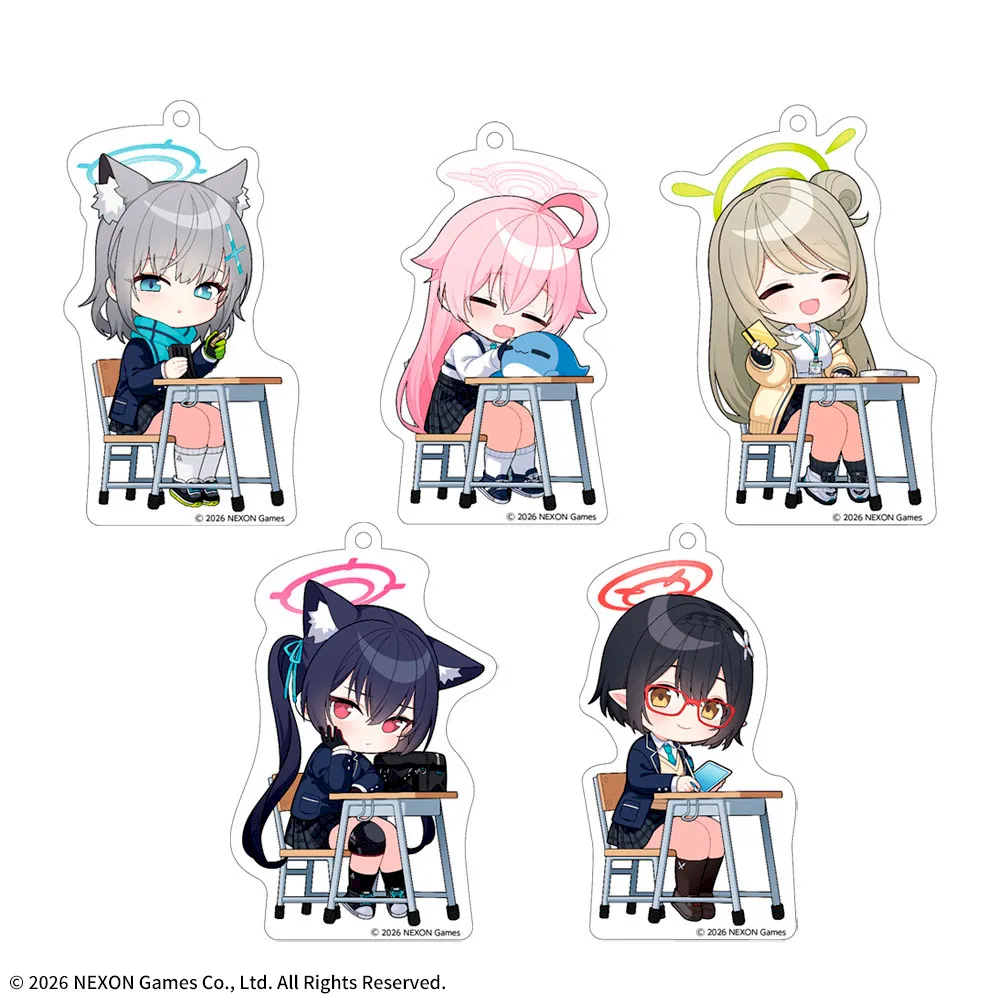 ブルーアーカイブ　アクリルキーチェーンVol.1