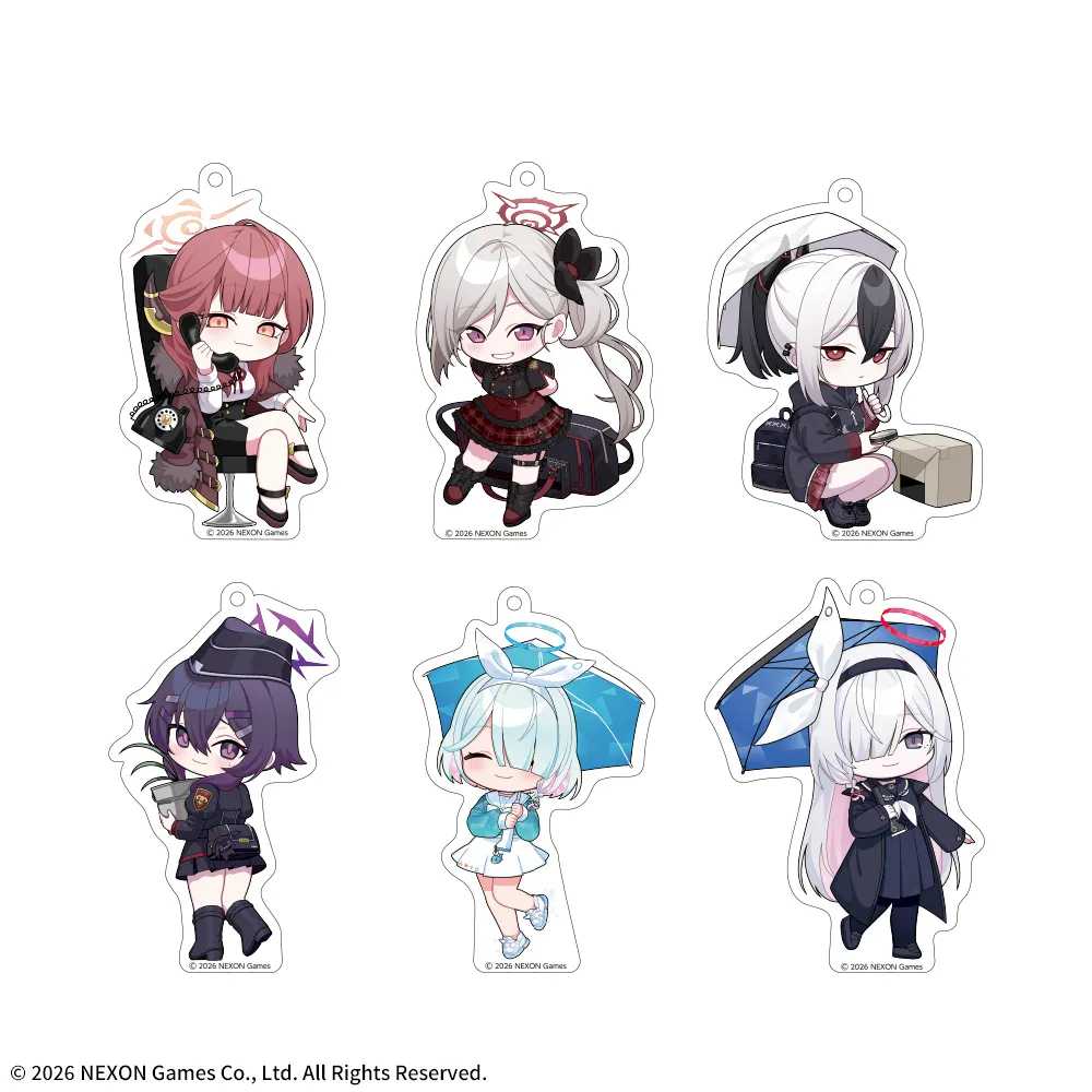 ブルーアーカイブ　アクリルキーチェーンVol.2