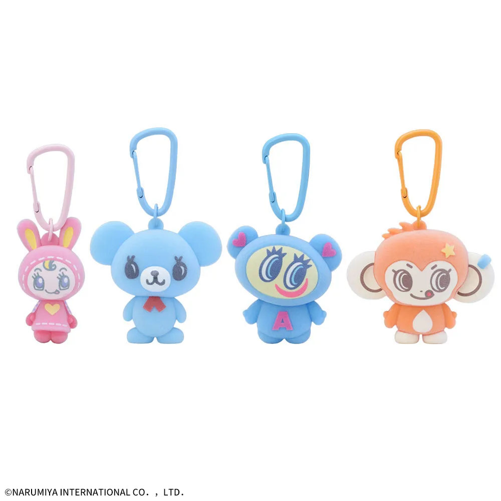 ナルミヤキャラクターズ カラビナ付ソフビフロッキーマスコット