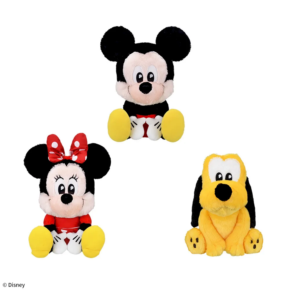 ミッキー&ミニー&プルート うるりぃみぃ ぬいぐるみ｜プライズ・くじ
