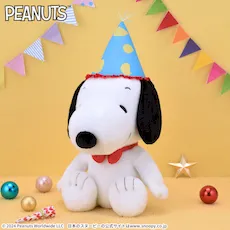 SNOOPY™　LLぬいぐるみ　ハッピーバースデー