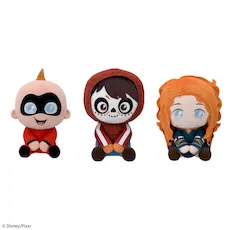 ジャック・ジャック&ミゲル&メリダ　うるりぃみぃ　ぬいぐるみ