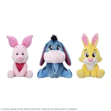 ピグレット&イーヨー&ラビット うるりぃみぃ ぬいぐるみ｜プライズ