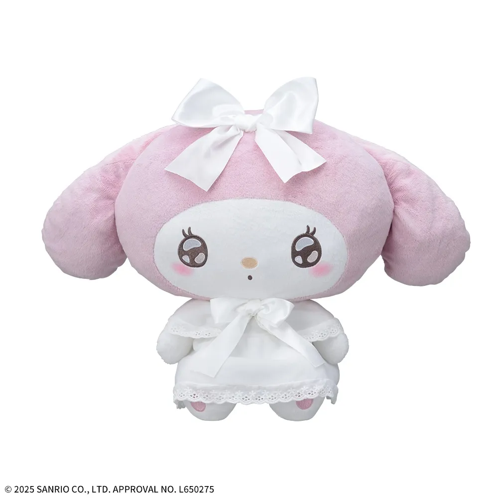 ゆるかわ サンリオキャラクターズ LLぬいぐるみ“マイメロディ” Milky