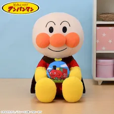 それいけ！アンパンマン　なかよし小物入れぬいぐるみLL“アンパンマン”
