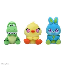 レックス&ダッキー&バニー うるりぃみぃ ぬいぐるみ｜プライズ・くじ