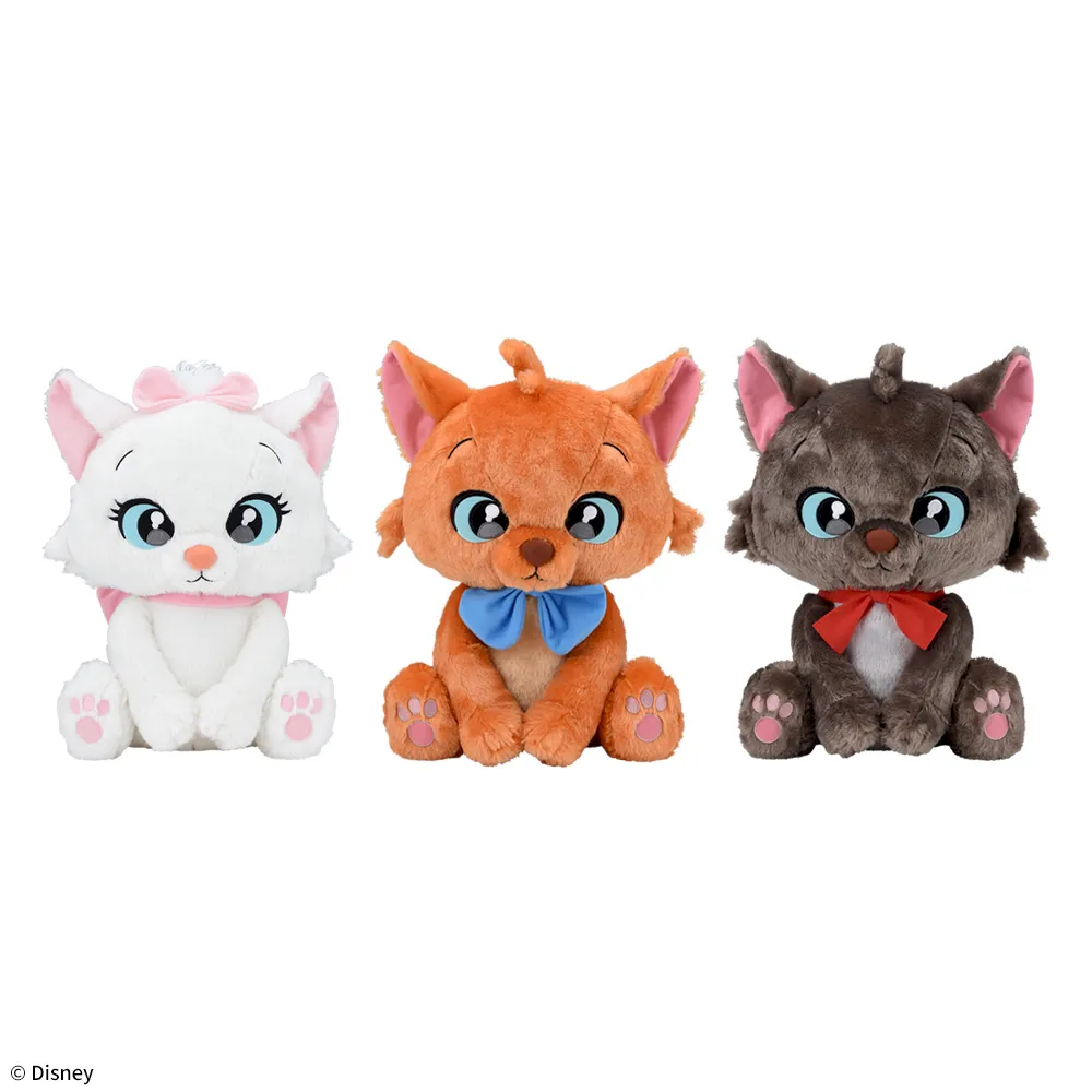 ディズニー マリー&トゥルーズ&ベルリオーズ うるりぃみぃ ぬいぐるみ